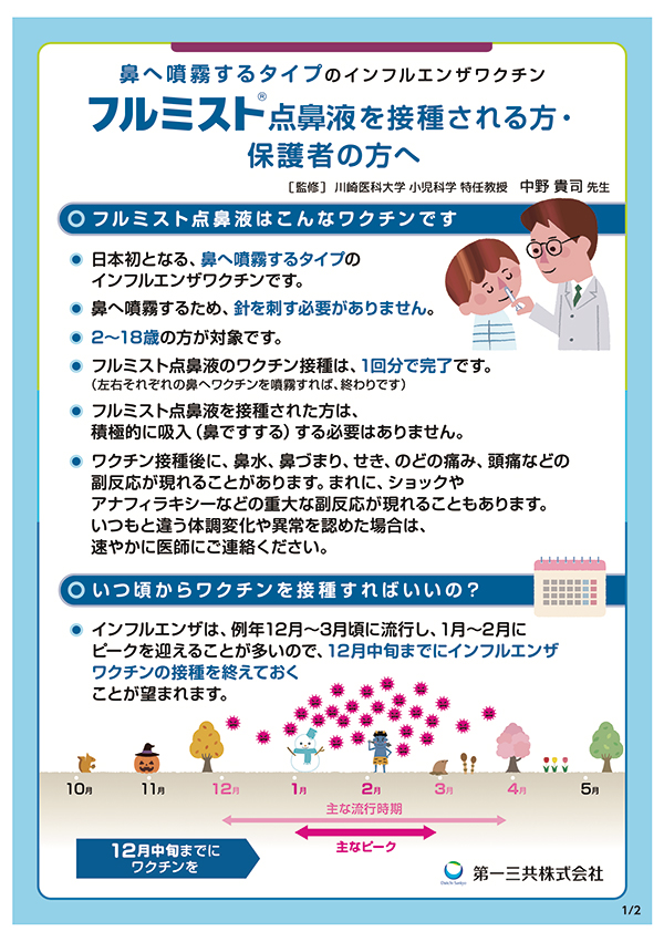 フルミスト点鼻液